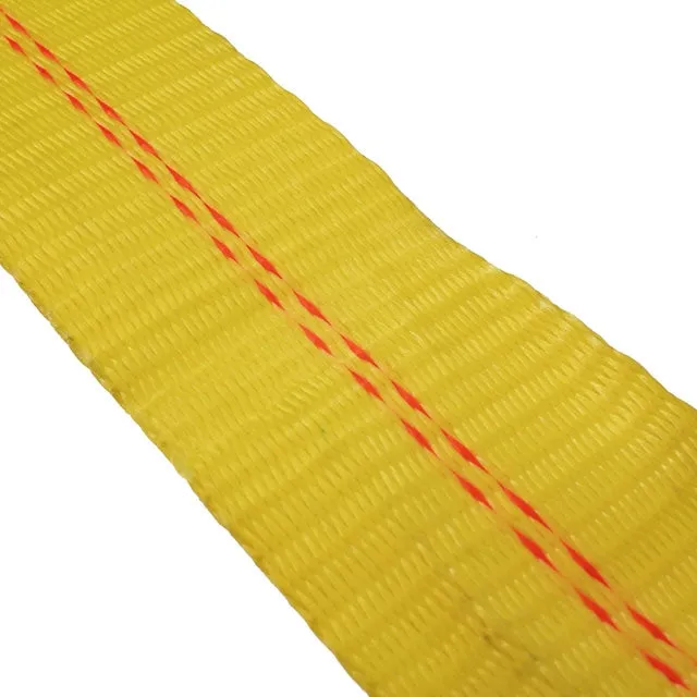 2" 12K Polyester Cargo Webbing - Linear Foot - Yellow