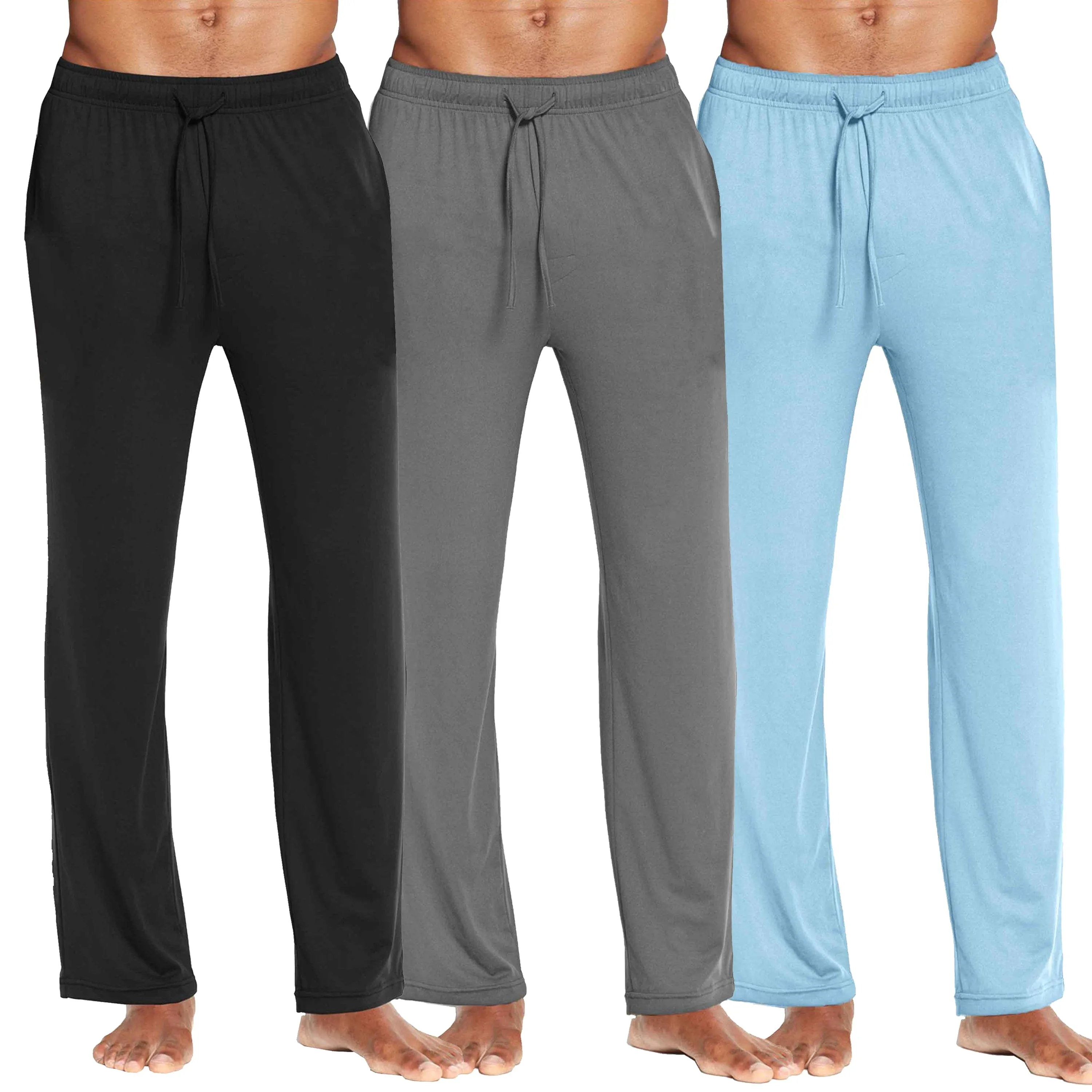 3-Pack Men's Classic Lounge Pants (Sizes, S-3XL)