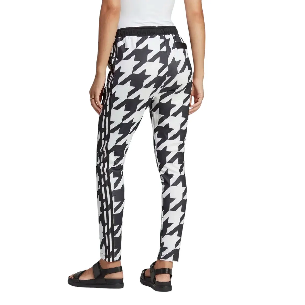 adidas Originals Houndstooth SST Superstar Track Pants - White Black