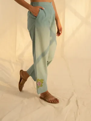 African Violet Cotton Seriously Short Pant