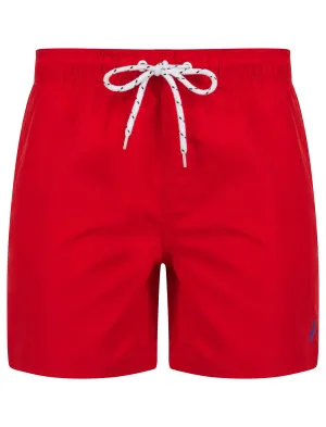 Alejandro Classic Swim Shorts in True Red - Kensington Eastside