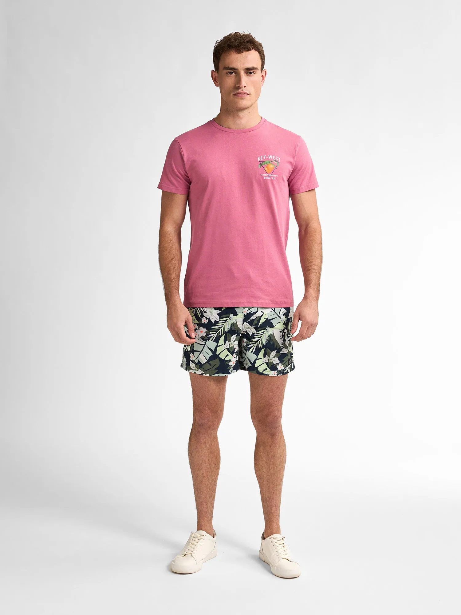 All-over Print Swimming Shorts Covecrest