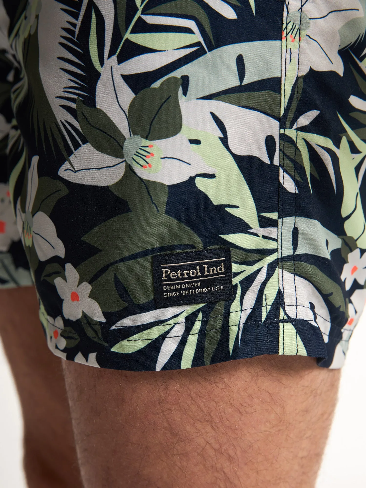 All-over Print Swimming Shorts Covecrest