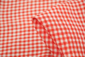 Bardot Check Washed Linen