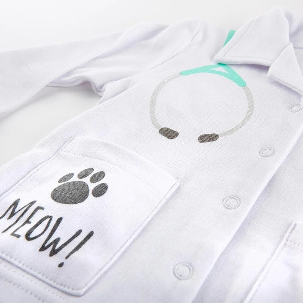 Big Dreamzzz Baby Veterinarian 2-Piece Layette Set (Personalization Available)