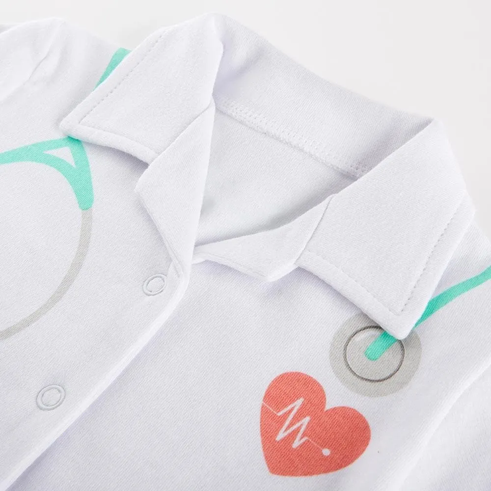 Big Dreamzzz Baby Veterinarian 2-Piece Layette Set (Personalization Available)