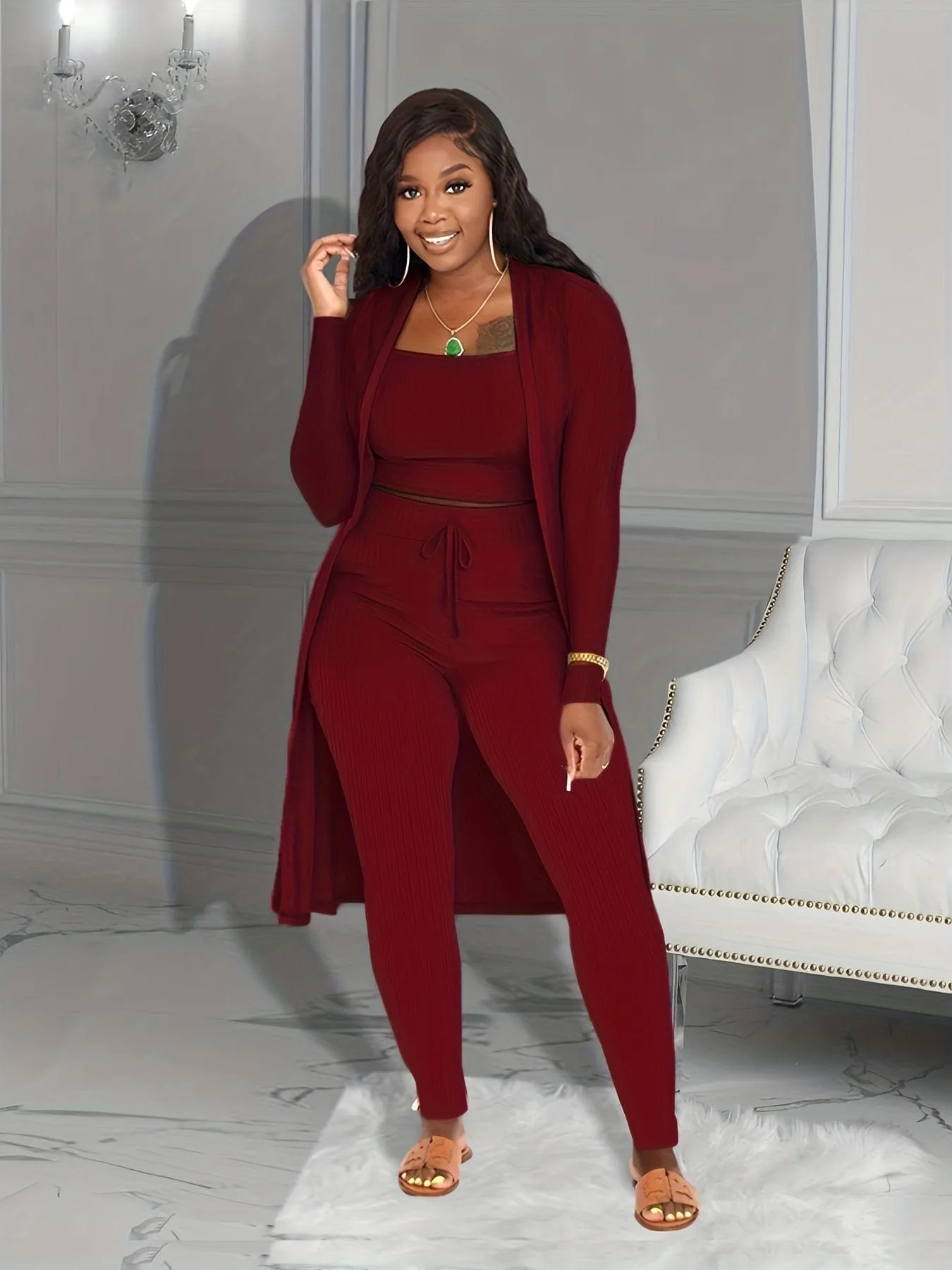 Black Jumpsuit with a Relaxed Fit