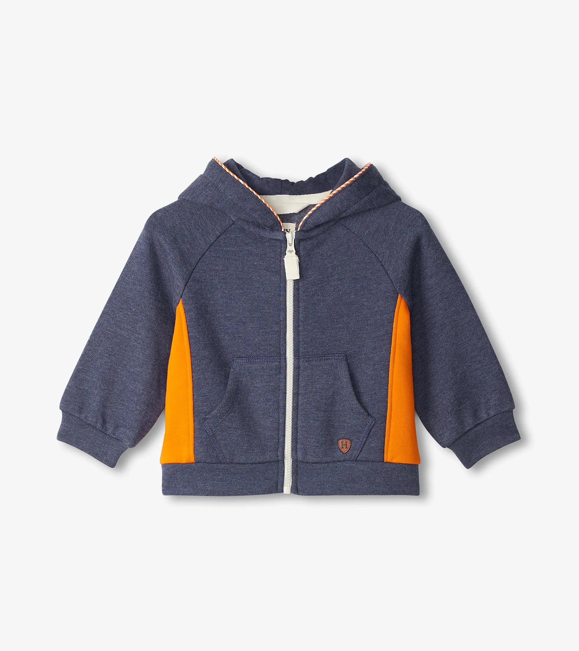 Boys Orange Stripe Pants