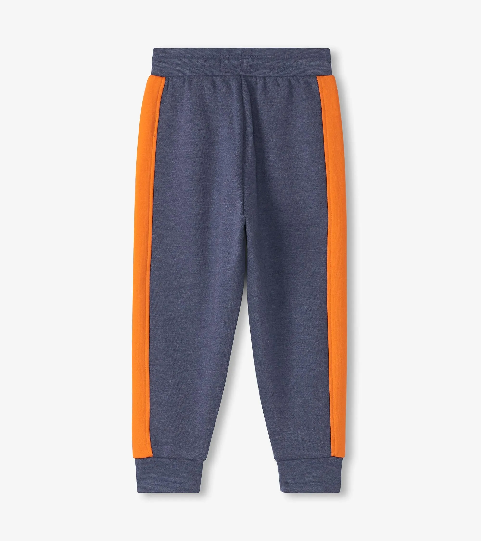 Boys Orange Stripe Pants