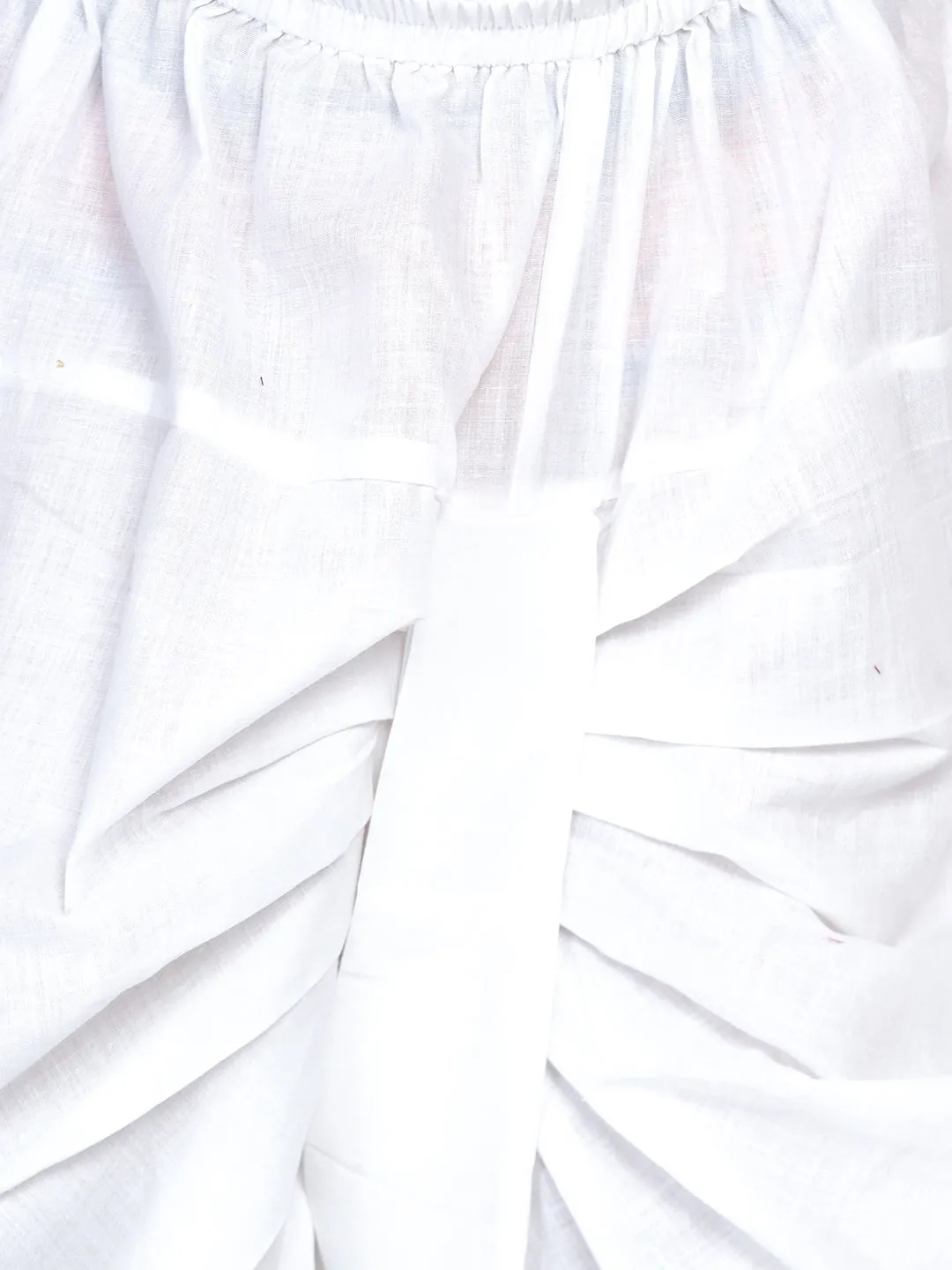Boys Printed Kurta With Dhoti Pants