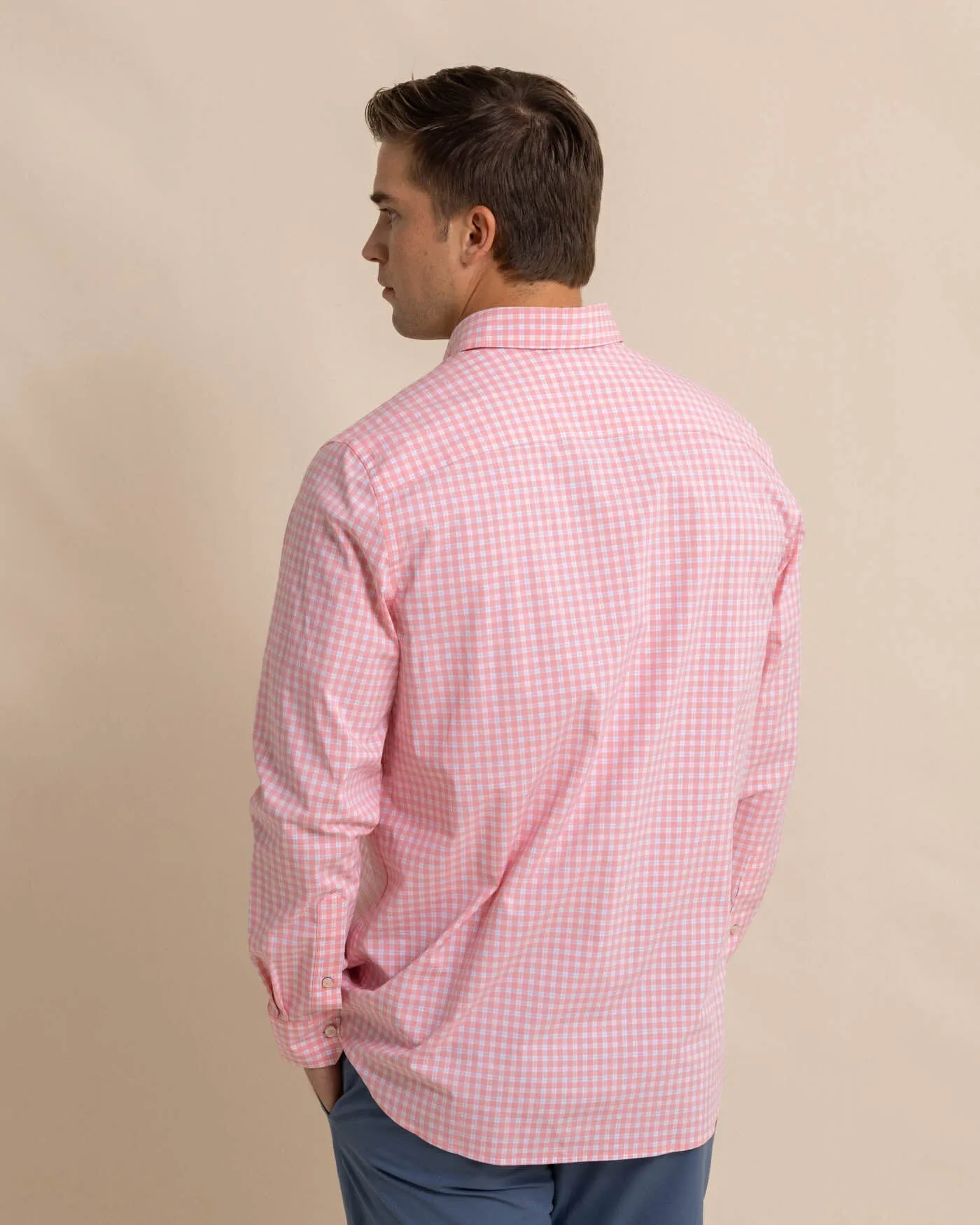 Charleston Roanoke Check Long Sleeve Sport Shirt