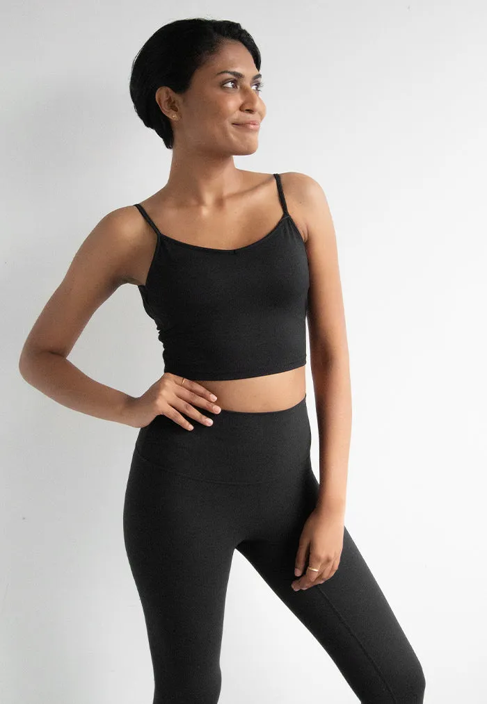 Club Iconica Barre Bra - Black