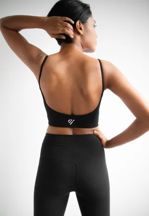 Club Iconica Barre Bra - Black