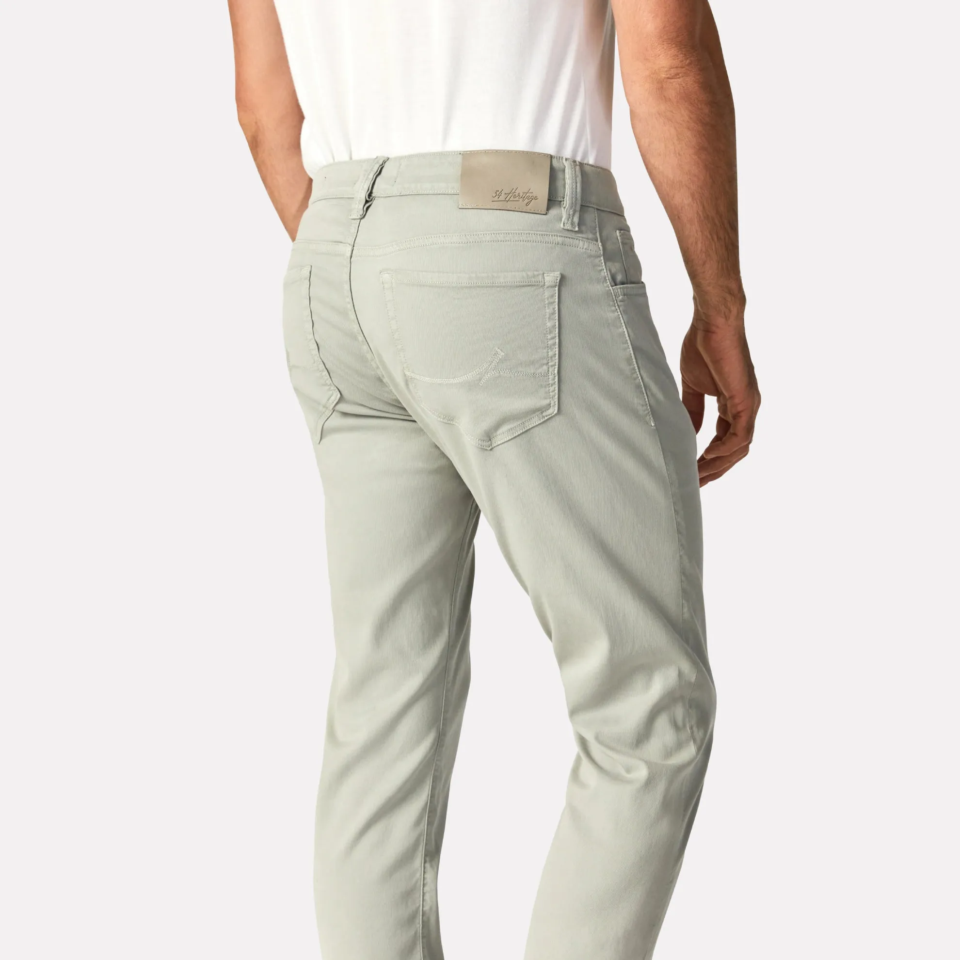 Cool Slim Fit Tapered Soft Touch Jean / Limestone