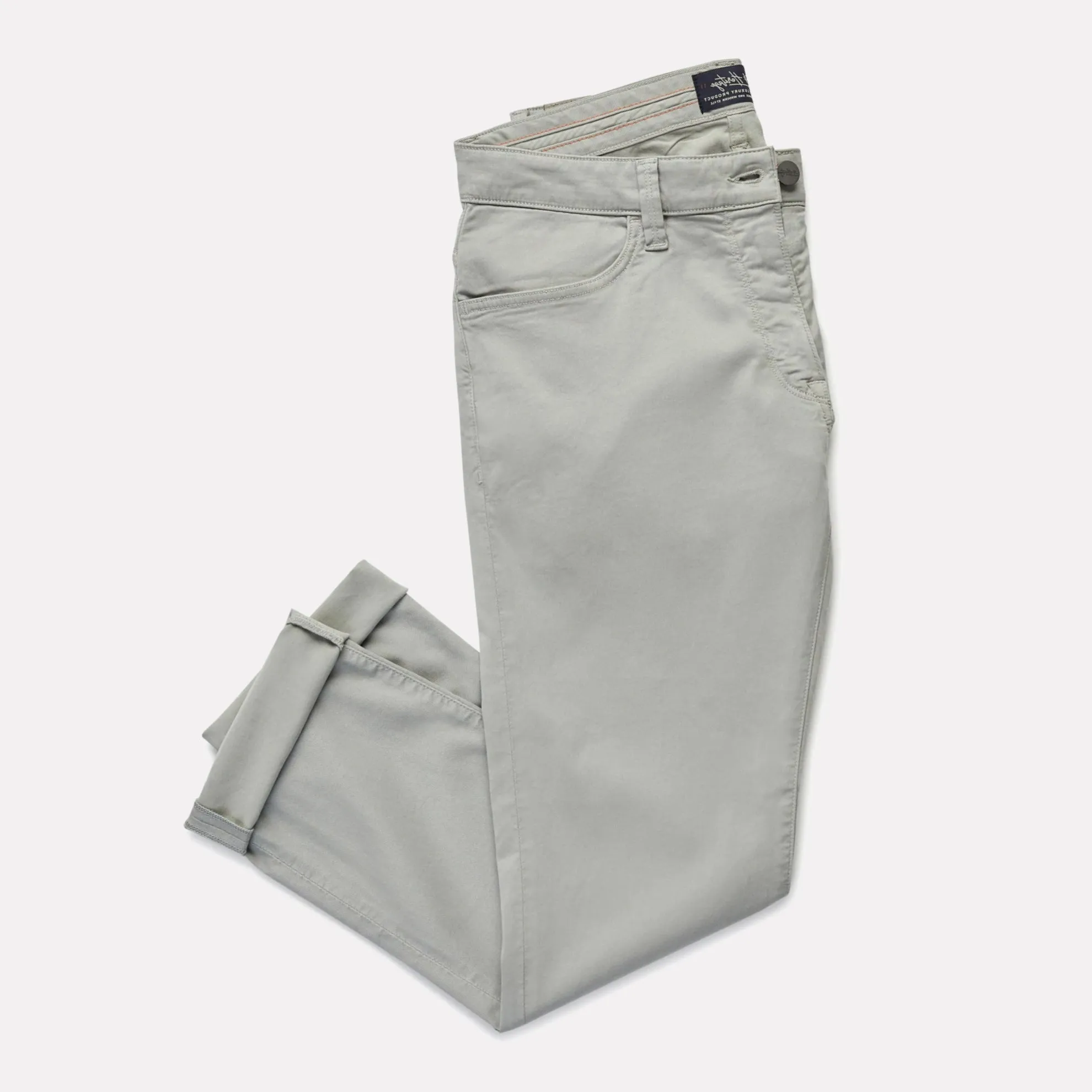 Cool Slim Fit Tapered Soft Touch Jean / Limestone