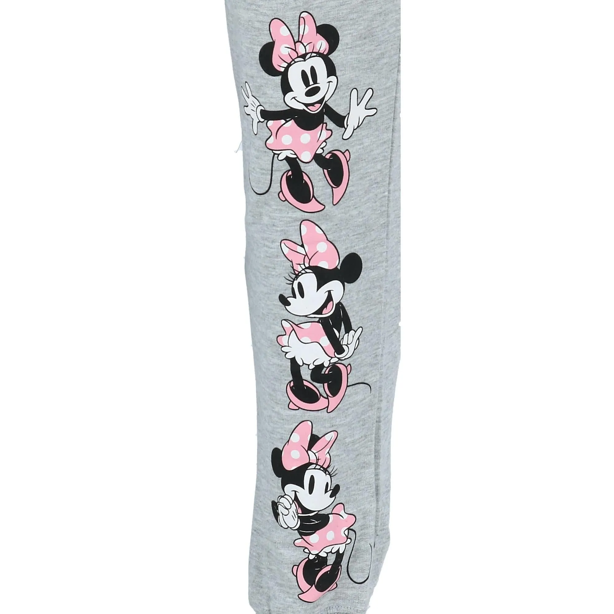 Disney Junior's Minnie Mouse Banded Bottom Athletic Pants