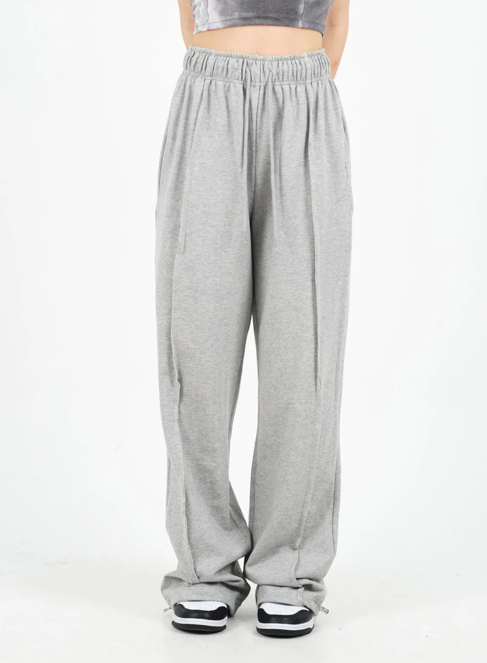 Drawstring Hem Sweat Pants CM9
