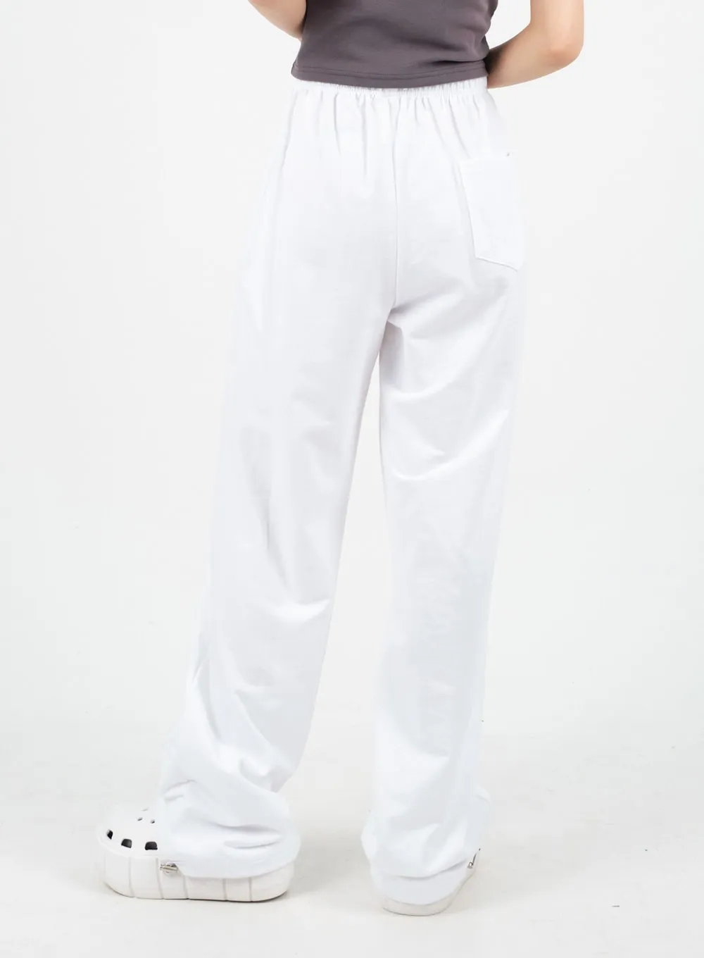 Drawstring Hem Sweat Pants CM9