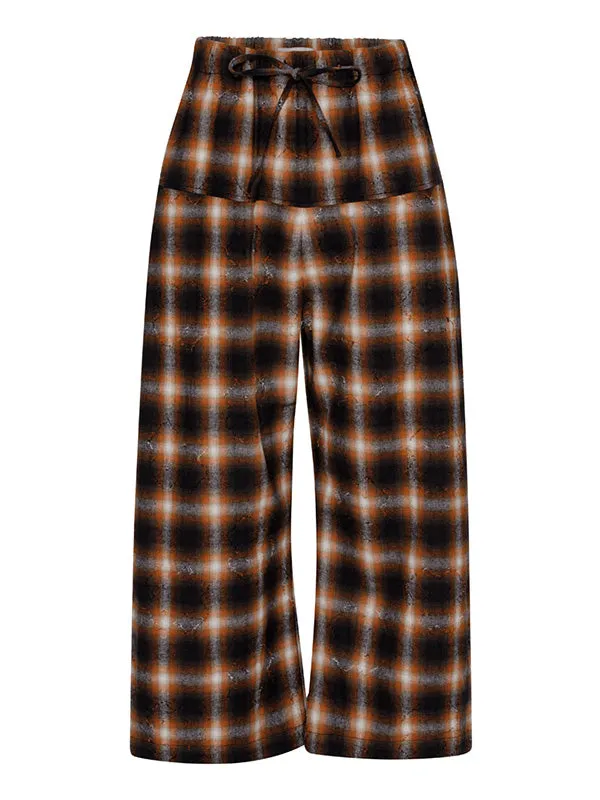 Eclipse Pants - Black Red Punch Checks