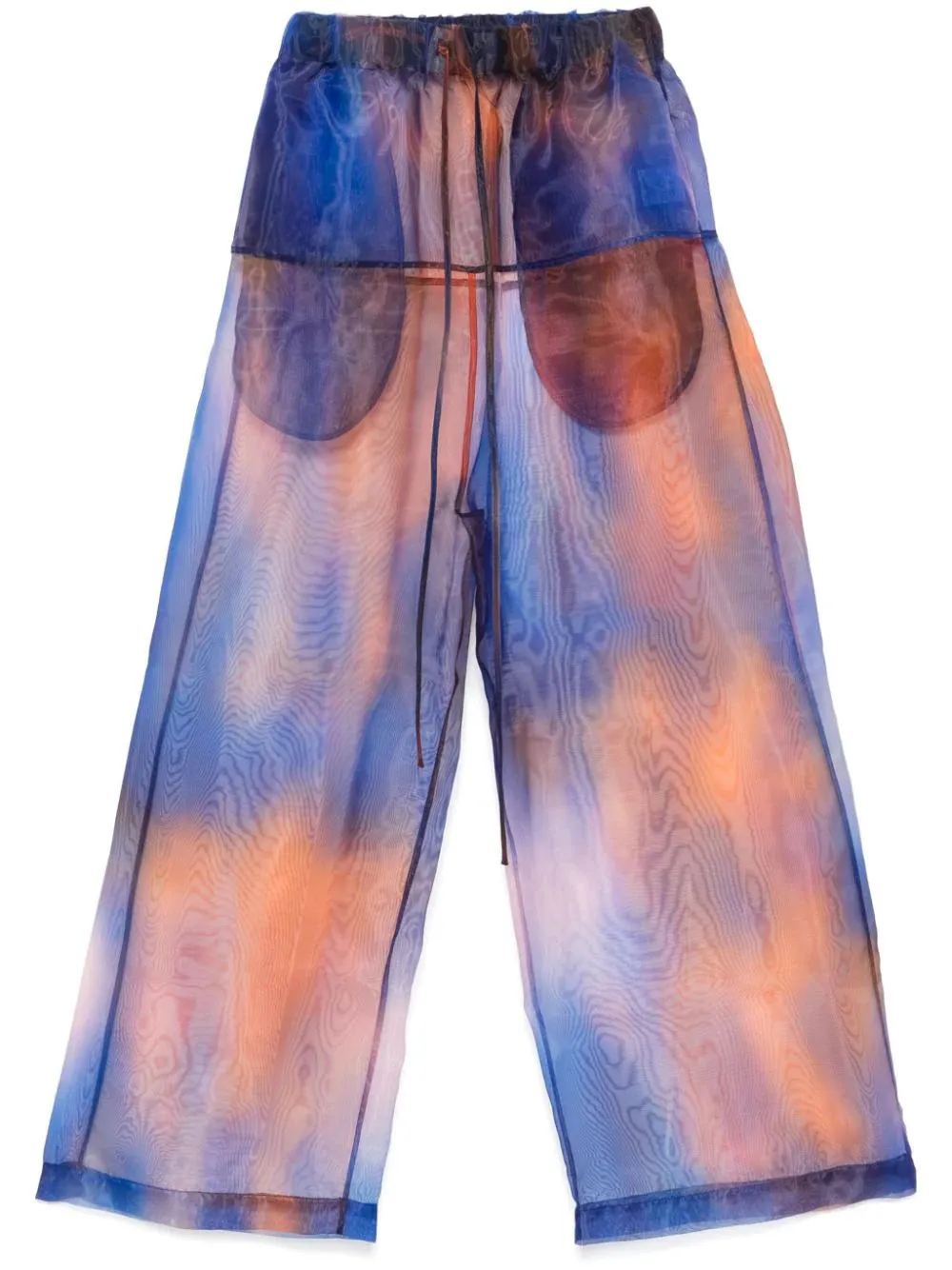 Eclipse Pants - Blue Orange Blur