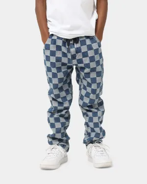 EN ES KIDS Kid's 90's Checkerboard Pants Blue Check