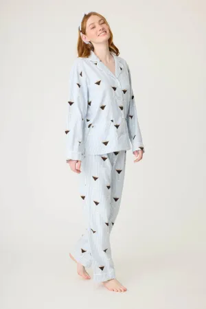 *FINAL SALE* PJ Salvage Happy New Year Flannel PJ Set