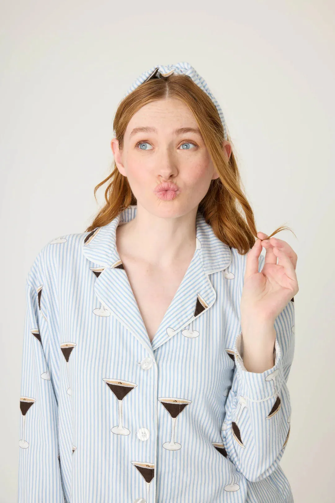 *FINAL SALE* PJ Salvage Happy New Year Flannel PJ Set