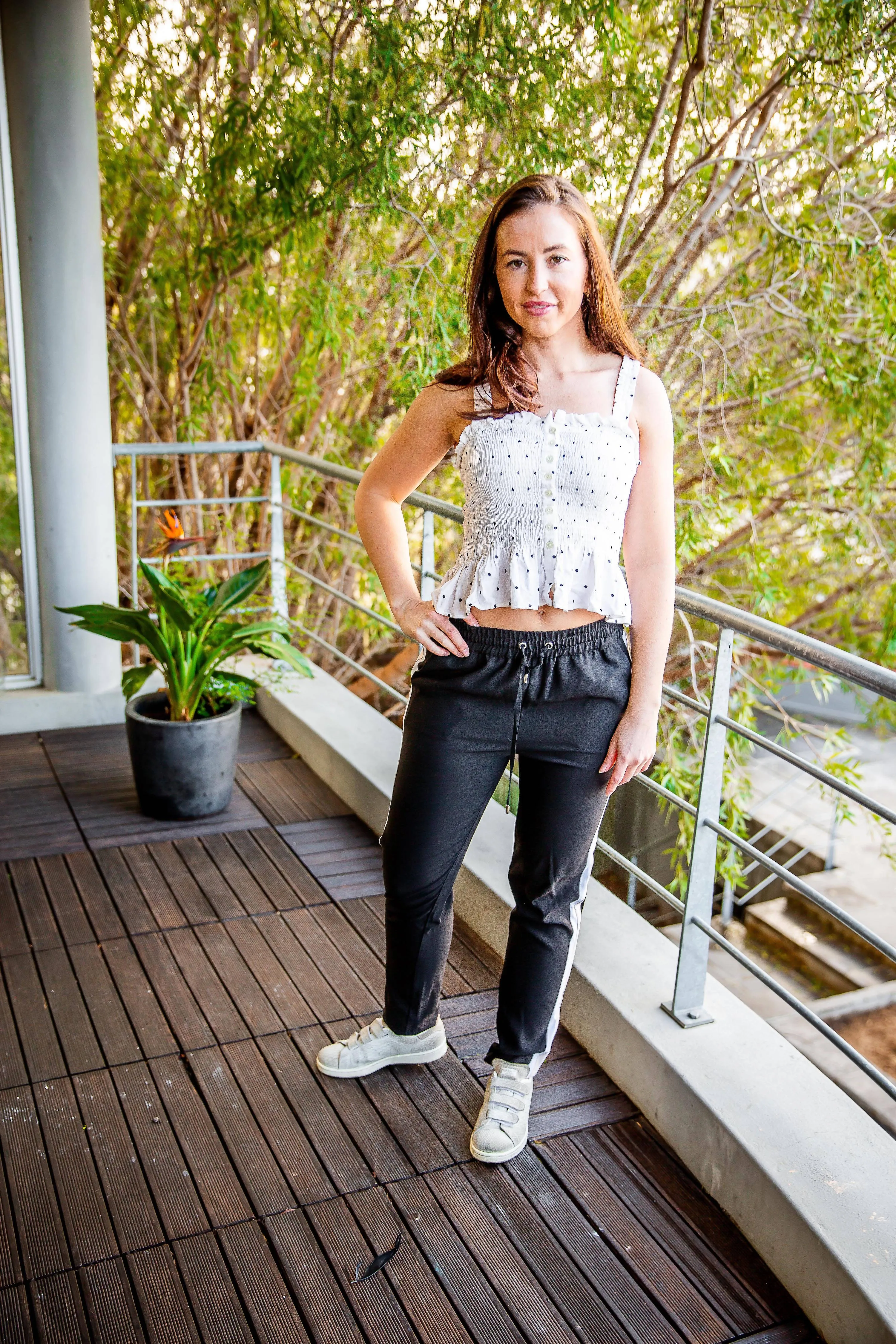 Forever New Side Stripe Joggers