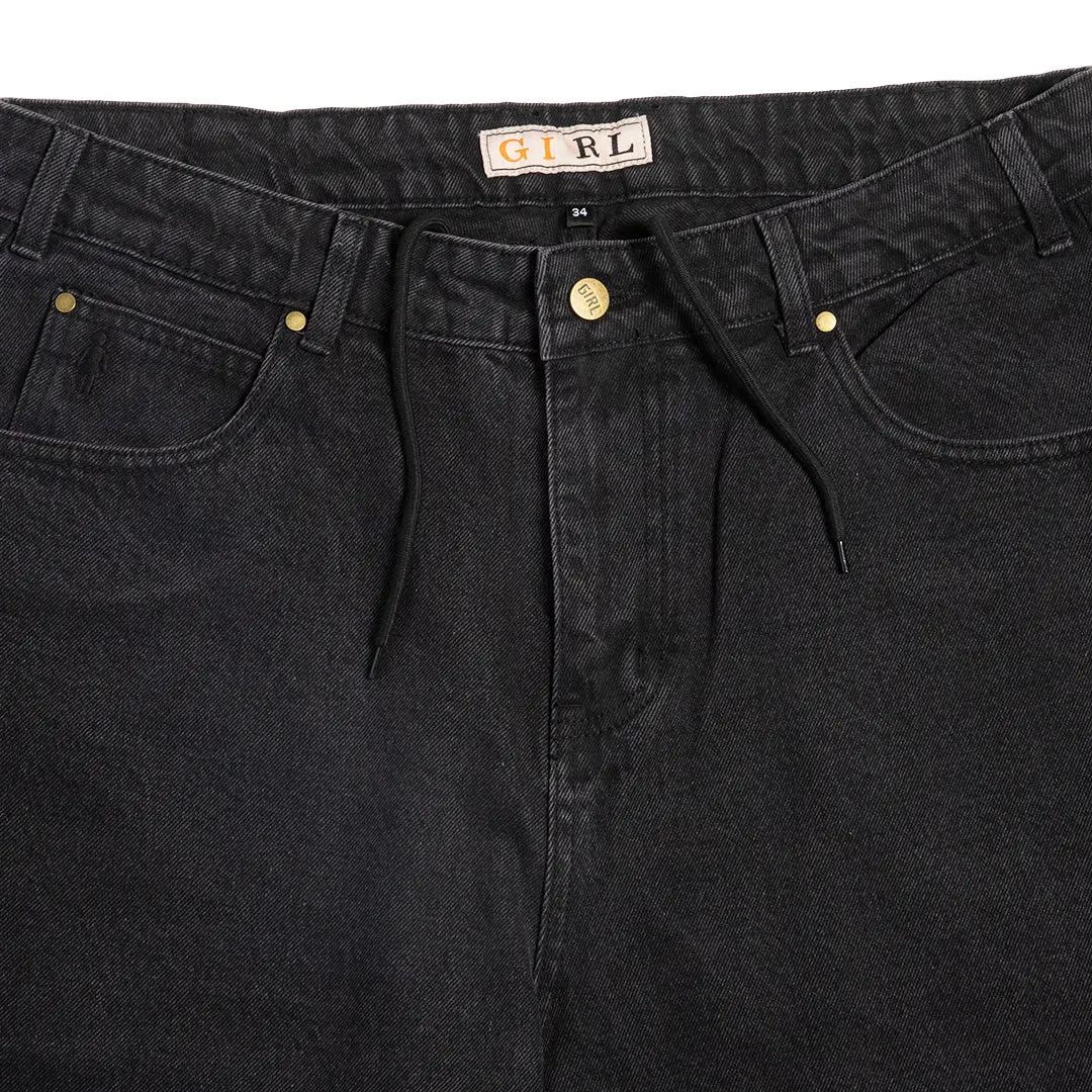 Girl Jeans Washed Black