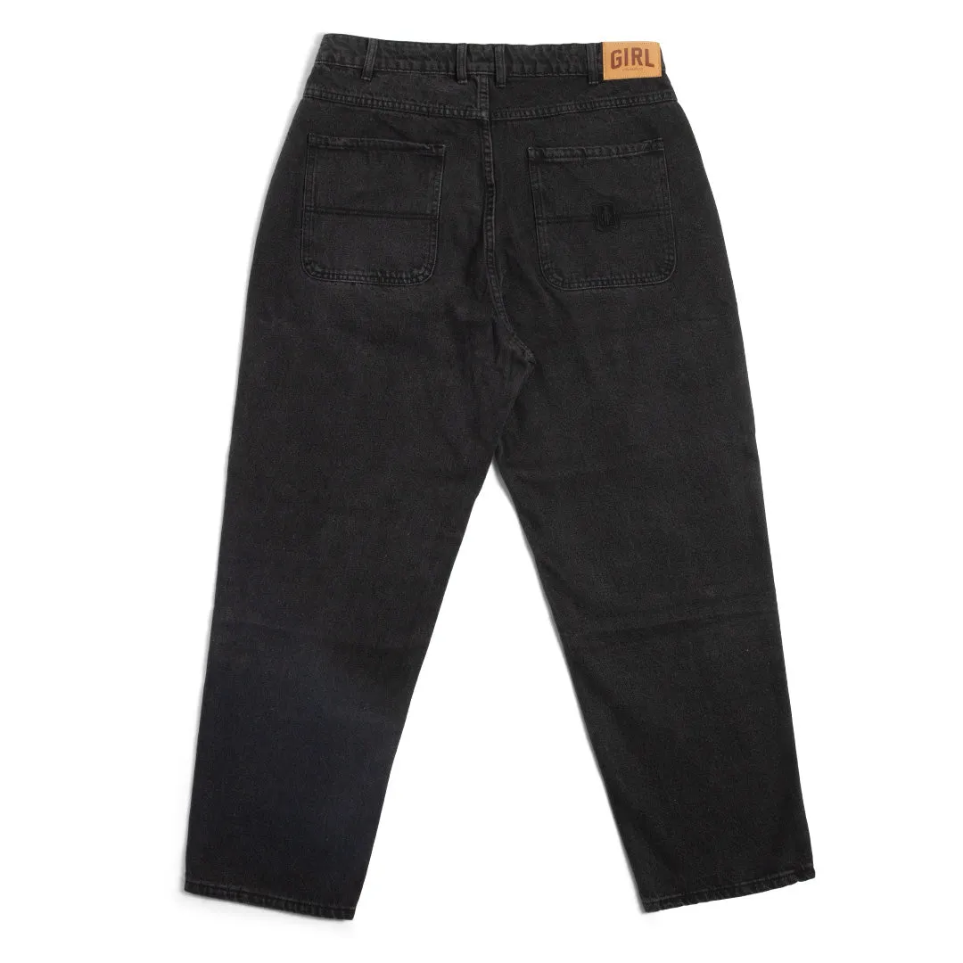 Girl Jeans Washed Black