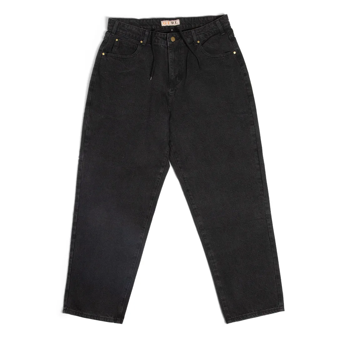 Girl Jeans Washed Black
