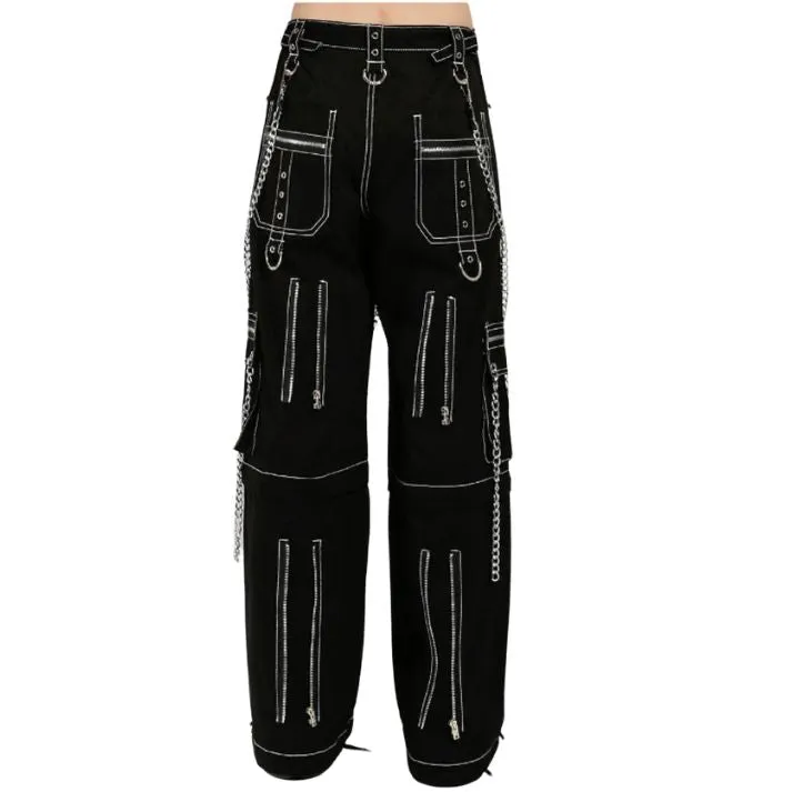 Gothic Electro Emo Pant - Black/Black
