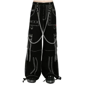 Gothic Electro Emo Pant - Black/Black