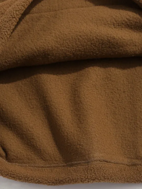 Half Zip Sweatshirt And Cargo Pants Set