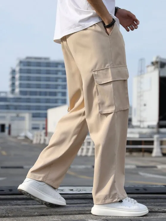 Half Zip Sweatshirt And Cargo Pants Set