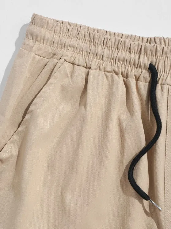 Half Zip Sweatshirt And Cargo Pants Set