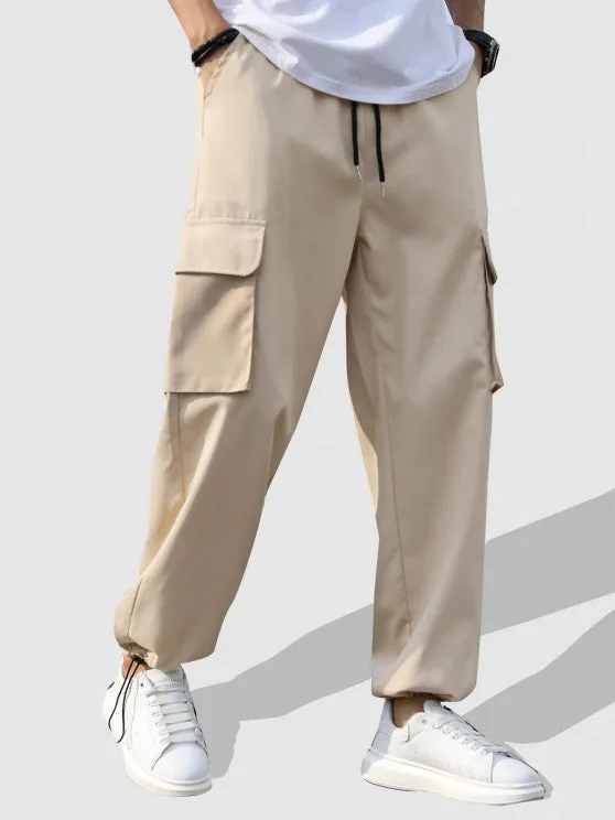 Half Zip Sweatshirt And Cargo Pants Set