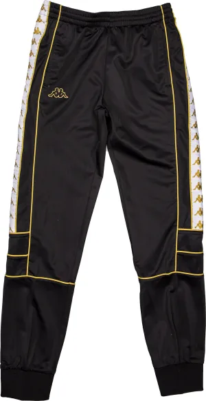 KAPPA - 222 BANDA MEMS SLIM PANT (BLK/GLD)