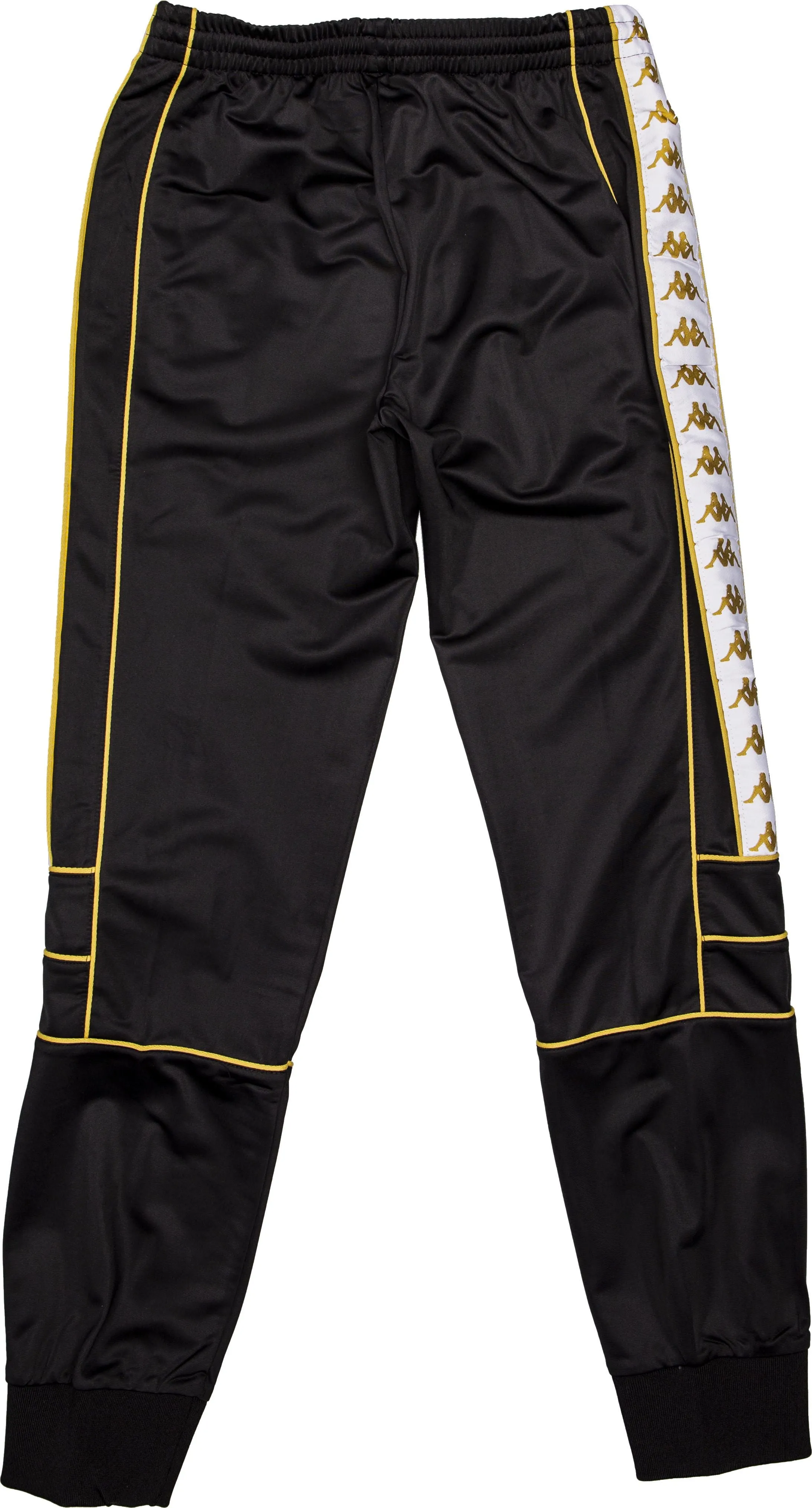 KAPPA - 222 BANDA MEMS SLIM PANT (BLK/GLD)