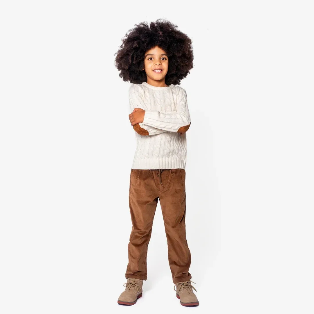 Khaki Brown Corduroy Club Pant by Appaman