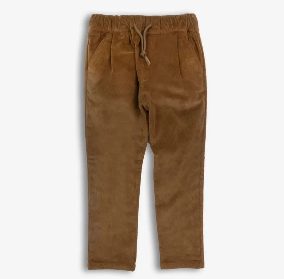 Khaki Brown Corduroy Club Pant by Appaman