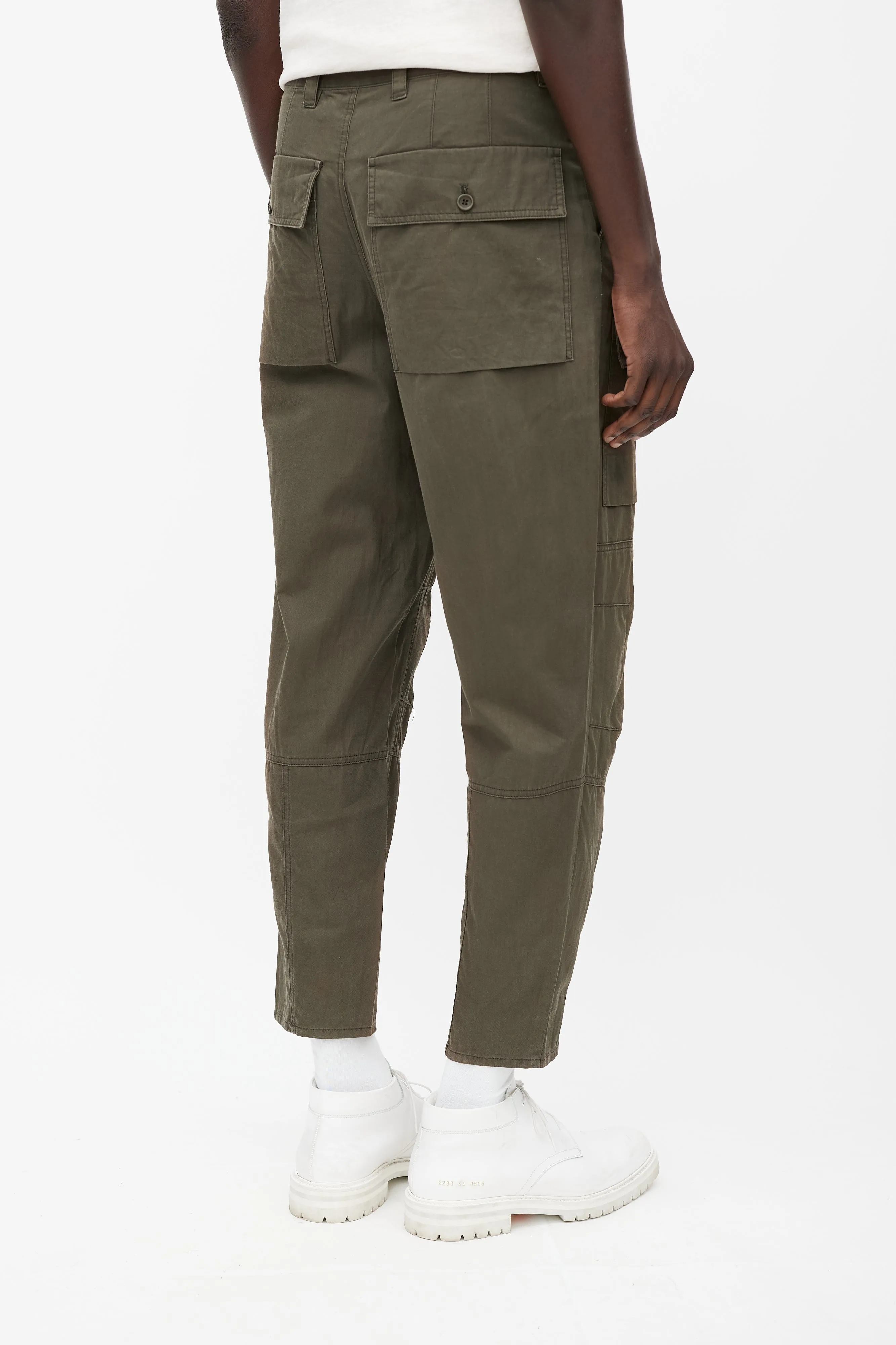 Khaki Green Cargo Pant