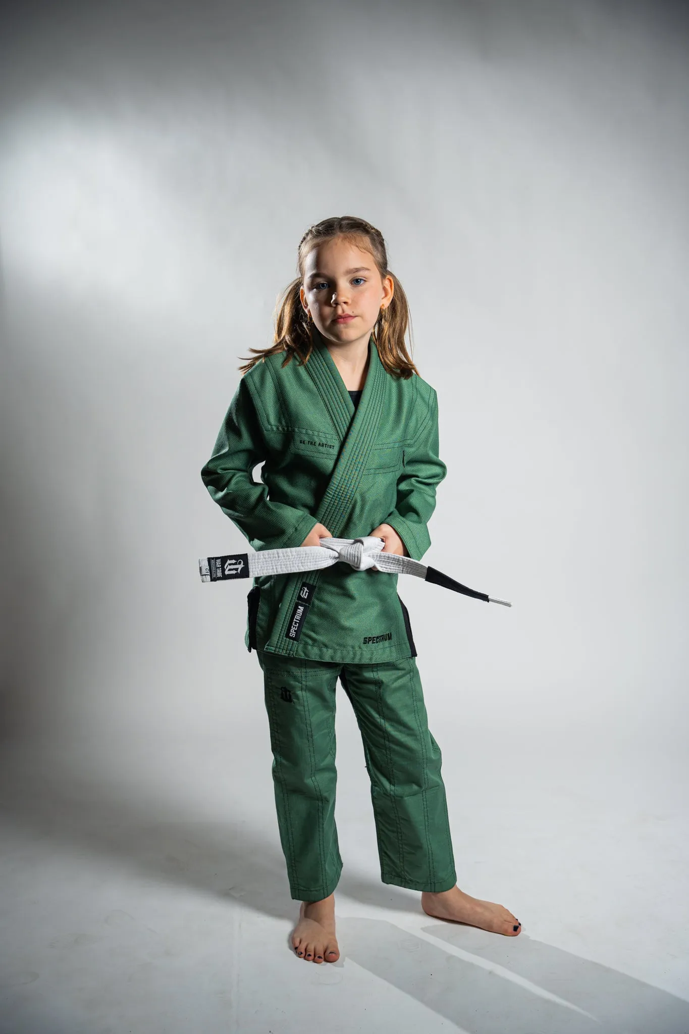Kid's Spectrum Army Jiu Jitsu Gi
