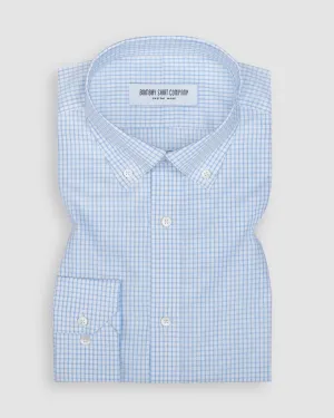 light blue checks shirt