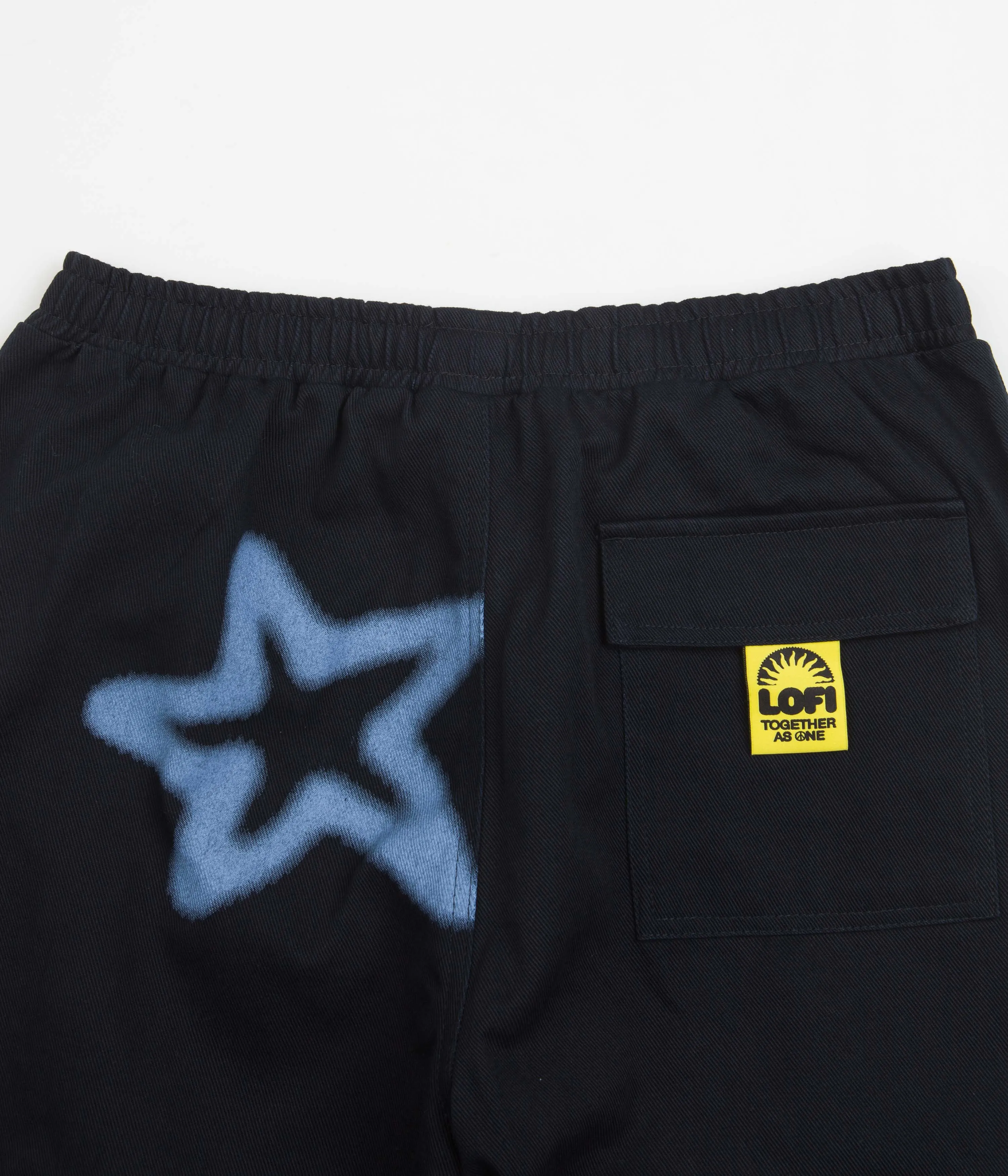 Lo-Fi Shapes All Over Pants - Slate