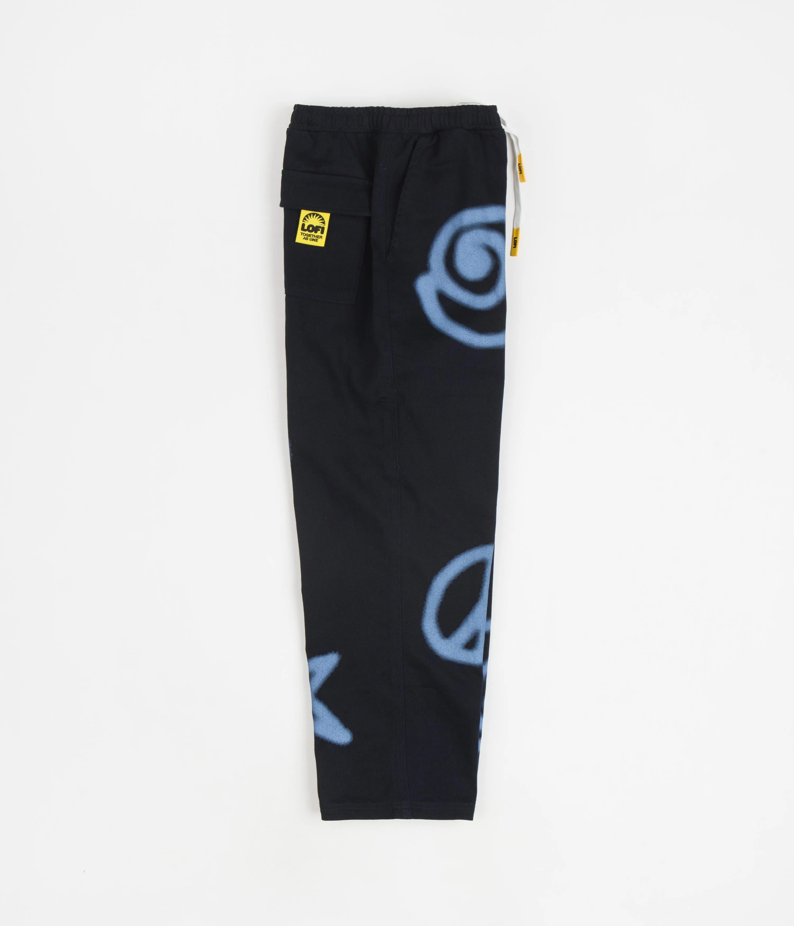 Lo-Fi Shapes All Over Pants - Slate