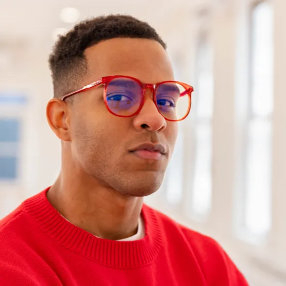 McGill Tech Glasses in Red