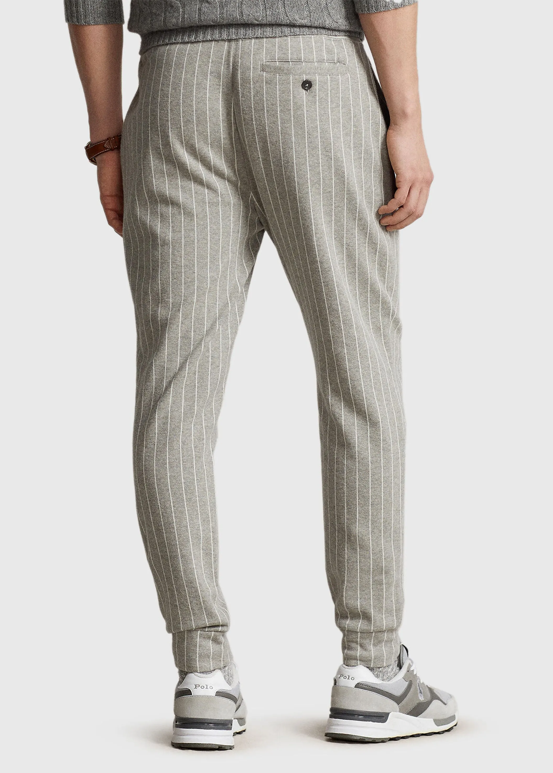 Men's Striped Pants,Grey