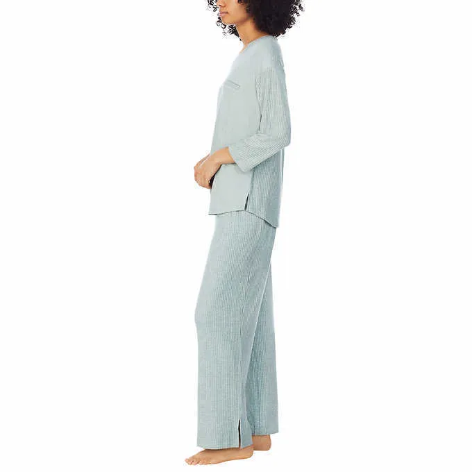 Midnight Carole Hochman Ladies' Ribbed 2-piece Lounge Set