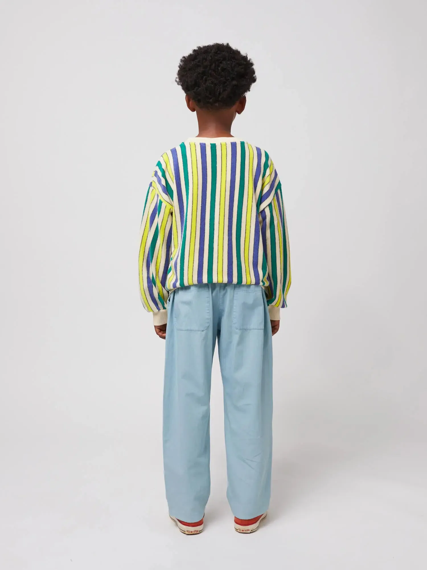 Morning Egg light denim pants